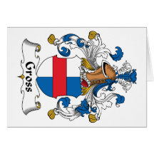 Gross Family Crest Cards