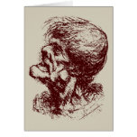 grotesque man 2 cards