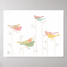 Group Date Illustration Print