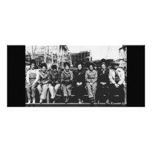 Group of Women Welders During World War Two Personalized Rack Card