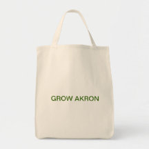 GROW AKRON CANVAS BAGS