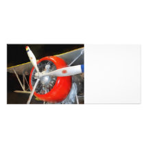 Grumman F3F-2 Biplane Personalised Rack Card