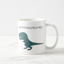 Grumposaurus Rex Dark Green Mug