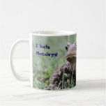 Grumpy toad mug