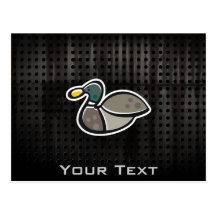 Grunge Duck Post Cards
