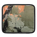 Grunge Flowers iPad sleeve