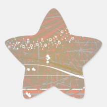 Grunge Graphics Star Stickers