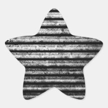 grunge metal texture star stickers