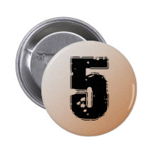 GRUNGE NUMBER 5 PINBACK BUTTON