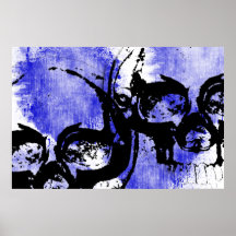 Grunge Pattern 112 Poster