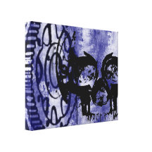 Grunge Pattern 150 Gallery Wrap Canvas