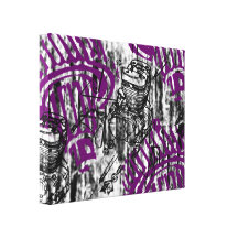 Grunge Pattern 18 Stretched Canvas Prints
