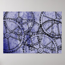 Grunge Pattern 197 Print