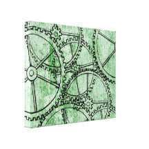 Grunge Pattern 200 Gallery Wrapped Canvas