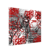Grunge Pattern 21 Stretched Canvas Prints