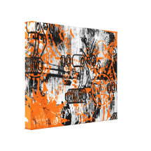 Grunge Pattern 24 Gallery Wrapped Canvas