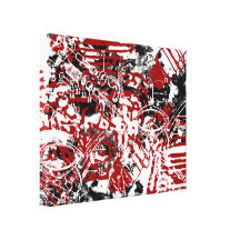 Grunge Pattern 45 Gallery Wrap Canvas