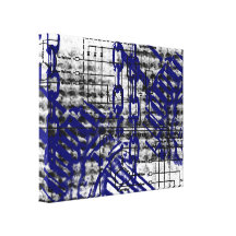 Grunge Pattern 46 Canvas Print