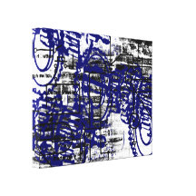 Grunge Pattern 48 Gallery Wrapped Canvas