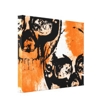 Grunge Pattern 92 Gallery Wrap Canvas