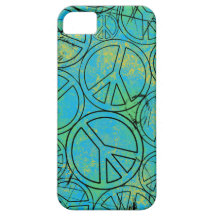 GRUNGE PEACES iPhone 5 Case-Mate Case