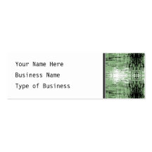 Grunge Style Green Abstract. Business Card Template