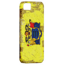 Grunge Style New Jersey Flag iPhone 5 Cases
