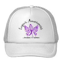 Grunge Tattoo Butterfly 6.1 Lupus Mesh Hat