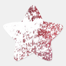 Grunge texture star stickers