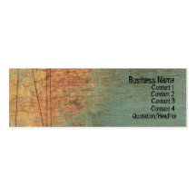 Grunge Textured ARt Skinny Website Business Card