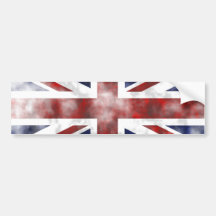 Grunge Uk Bumper Sticker