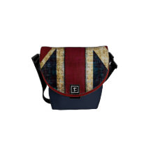 grunge Union Jack small bag Commuter Bags