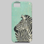 Grunge Zebra Blue  iPhone Case casemate cases