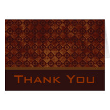Grungy Crimson Pattern Greeting Card