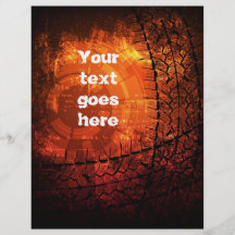 Grungy design flyer