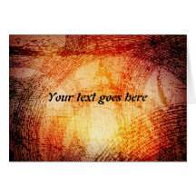grungy design greeting card