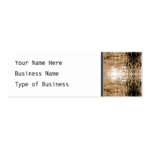 Grungy Look Brown Abstract. Business Cards