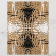 Grungy Look Brown Abstract. Flyers