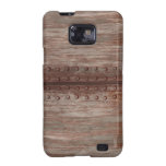 Grungy Riveted Rusty Metal Samsung Galaxy S2 Covers