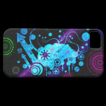 Grungy Street Art Urban Design Circles, Flourishes casemate cases