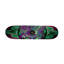 GRUNK   SATURN ORACLE SKATE DECK