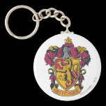 Gryffindor crest red and gold keychains