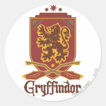 Gryffindor Quidditch Badge Stickers