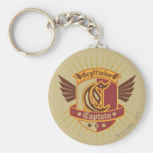 Gryffindor Quidditch Captain Emblem Keychain