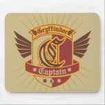 Gryffindor Quidditch Captain Emblem mousepads