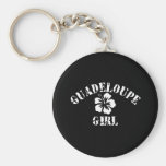 Guadeloupe Tattoo Style Key Chains