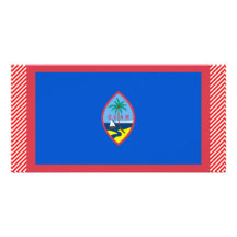 Guam Flag Customised Photo Card