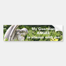Guardian Angel Bumper Sticker