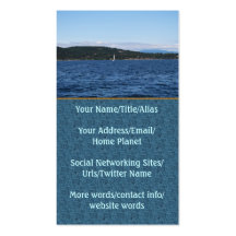 Guemes Island Ferry Business Card