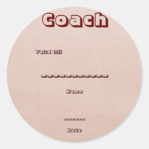 Guest, Visitor: Conference, Exhibition, Promotion Round Sticker
